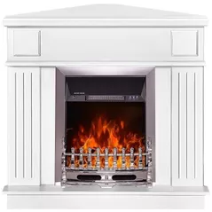 Камин электрический ArtFlame Marina de colt white & Gala silver