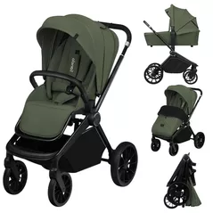 Детская коляска Lionelo Carucior 2in1 Mika Plus Grey Olive