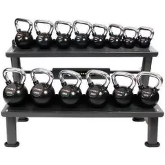 Ganteră HMS STR09 Abisal Kettlebells Stand Premium