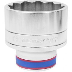 Set de tubulare, bite, duze King Tony 633065M Cap tubular 65 mm, 12 vârfuri, 3/4"