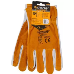 Спецодежда Hoteche 433210 Рабочие перчатки Кожа XL 10" 250mm