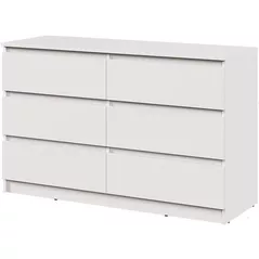 Комод MebelStar NEO 6S 120x43x75.5 White (MBS-1081)