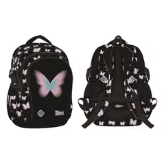 Детский рюкзак St.RIGHT 57847 Ghiozdan scolar 32x21x43cm, Pastel Butterfly
