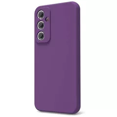 Husă pentru smartphone Helmet Liquid Silicone Samsung S23FE, Purple