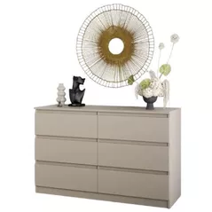 Комод MebelStar NEO 6S 120x43x75.5 Cashmere (MBS-1085)