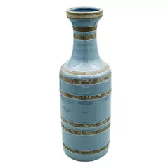 Vază Andrea Fontebasso 51511 керамическая Rave Blue H42cm