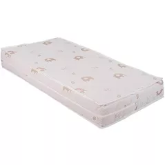 Матрас детский Kikka Boo 41107030072 Saltea pentru patut CocoCraft Premium Elephants Pink, 120x60x15 cm