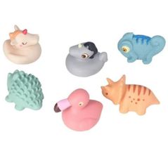 Игрушка для купания Optmarket МЛЕ1.250 Игрушки для купания 6шт