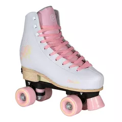 Role Powerslide 880329 Playlife Classic Pale Rose, 31-34, ajustabile pe 4 mărimi