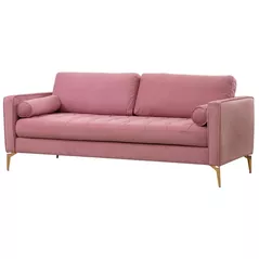 Canapea Trendy Roma Trandafir (3 locuri)