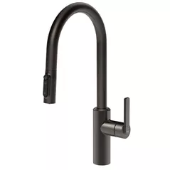 Смеситель кухонный Gessi 60970-707 Black Metal Br PVD