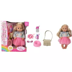 Кукла Richi (54817) Papusa vorbitoare 40cm cu accesorii (ro)