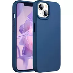 Чехол для смартфона Helmet Case Silicone Soft Touch iPhone 14, silicone soft touch, Blue