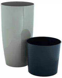 Ghiveci pentru flori Aleana 115044 Alfa d27x51 cm, cacao