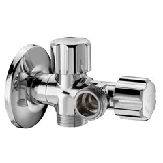 Supapă de închidere Hydro S Robinet colțar dublu, MxMxM 1/2'', 1/2 x 1/2" x 1/2"