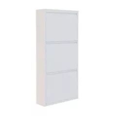 Полка для обуви Trendy 3 Piece Metal-White, 50x103x15cm