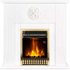 Камин электрический ArtFlame Benedict & Gala gold