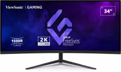 Monitor Viewsonic VX3418C-2K Curved 21:9 Gaming Black