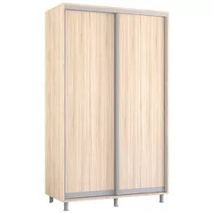 Dulap Mobildor-Lux Aron-S uși glisante din PAL (140x60x200H cm) Sonoma