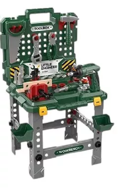 Jucărie Richi (11441) Trusă de scule pentru copii în valiză, bormașină cu baterii