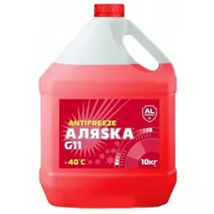 Antigel Аляска Аляска -40 10kg. (красный)