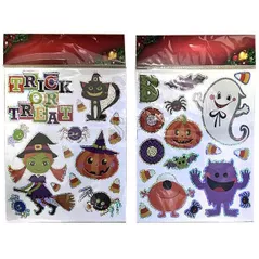 Decor Promstore 53762 Autocolante pentru geam Halloween 20x25cm