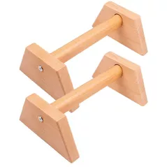 Mâner pentru flotări miscellaneous 13513 Manere flotari din lemn (2 buc.) 30x20x10 cm DR30