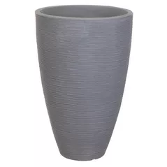 Цветочный горшок ProGarden 50644 Вазон для цветов пластик Ваза D40cm, H60cm, серый