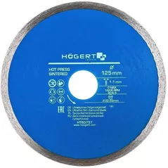 Disc de tăiere Hoegert HT6D757 Disc de taiere turbo 125x1.1x1.12.3mm