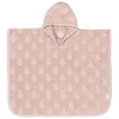 Accesoriu pentru baie Jollein 533-550-67089 Poncho de baie Terry Miffy Jacquard Wild Rose