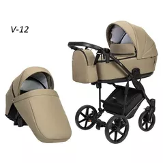 Сărucior pentru copii Angelina Carucior 2in1 Velio Donkey Brown VE-12