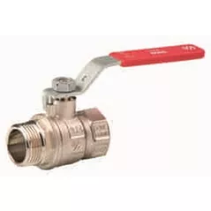 Supapă de închidere Arco 38726 Robinet cu bilă, Ø1"MF, mâner lung, PN25, NILE