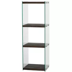 Raft de birou Trendy Aqua 3, Antracit, raft de carti