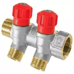 Set distribuitor miscellaneous Colector 3/4 FM 1/2 cu 3 circuite NTM