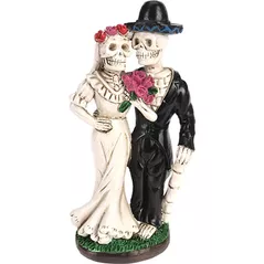 Декор Promstore 53745 Suvenir Halloween - schelete din ceramica, 16 cm