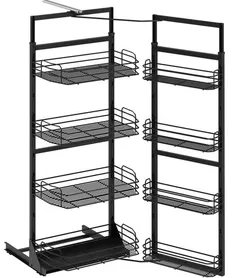 Фурнитура для мебели Starax Cargo Twin Larder 600мм антр 1550-1700 S-1226-A