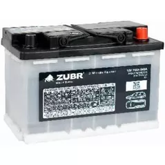 Acumulator auto Zubr OE 74Ah 800A R+PSL OE