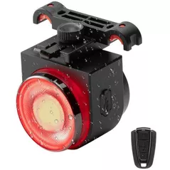Аксессуар для велосипеда Rockbros 340014001 Lanterna spate pentru bicicleta A8Pro, cu claxon