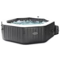 Бассейн с джакузи Intex 28458 Jacuzzi SPA gonflabil Jet & Bubble 201x71cm, 795L, 4 persoane