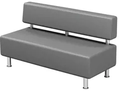 Scaun de birou Tisam Диван офисный (кожзам) 1500х650х800 (56602)
