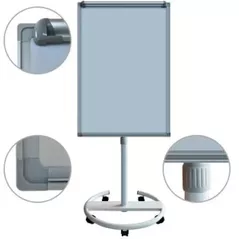Офисная доска Office Line OL.BD51 Tabla flipchart-magnet, 70x100, pe suport G, cu roti