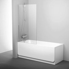 Panou pentru cadă Ravak Paravan cada 80x140 Al Transparent PVS1-80 (79840C00Z1)