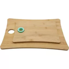 Tocător de tăiere EuroGold 7112901421 Set de 2 tocatoare din bambus, 30x20cm/34x24cm)