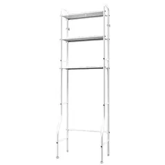 Полка для ванной miscellaneous RM04 Raft deasupra WC 50x26x154cm, metal alb