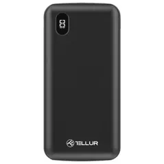 Аккумулятор внешний USB (Powerbank) Tellur TLL158231 10000mAh, PD100 Display, Black