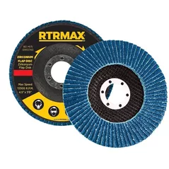 Disc de șlefuire RTRMAX RDZ12540 FLAP циркониевый 125 мм/P40