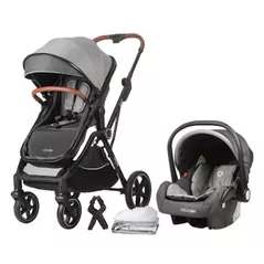 Детская коляска Coccolle Amani iSize Anthracite, 3in1 cu landou transformabil