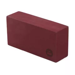 Инвентарь для йоги Bodhi 13424 Bloc yoga/pilates 22x11x6.6 cm 930DR burgundy