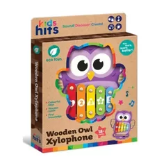 Jucărie muzicală Kids Hits KH20/019 Деревянный ксилофон owl