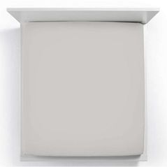 Lenjerie de pat Formesse 035-13-0701 Fitted Sheet Bella Gracia standard 140x190-160x220 Grey